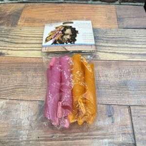 Curlformers Hair Curling Spirals 8 PK Wide And Long No Heat Curlers NEW